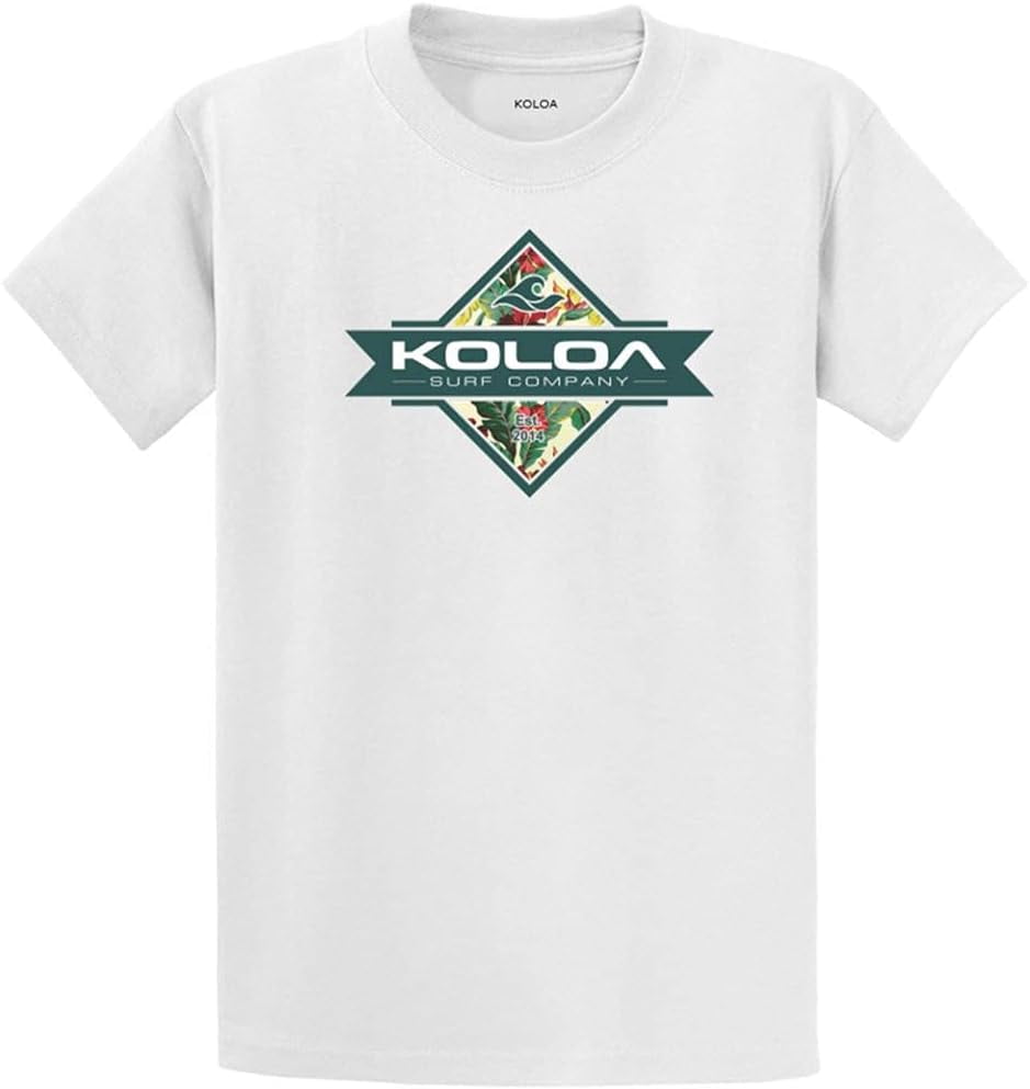 Koloa Surf Custom Graphic Heavyweight Cotton TShirts in Regular, Big
