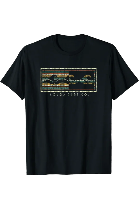 Koloa Surf Three Waves Logo Lightweight, T-Shirt Unisex T-Shirt
