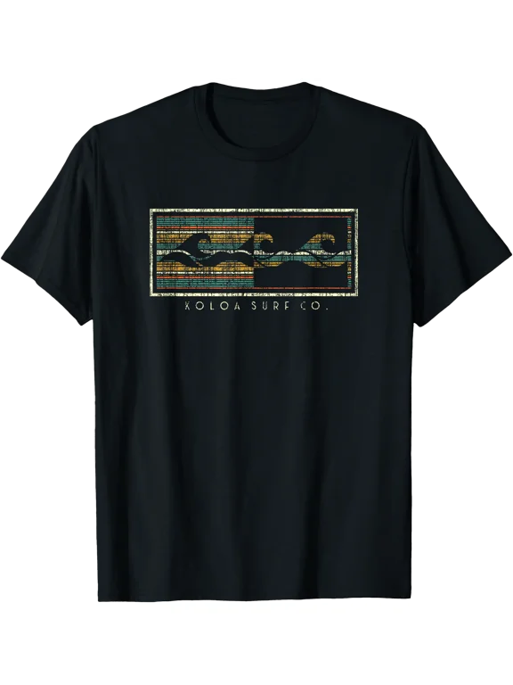 Koloa Surf Three Waves Logo Lightweight, T-Shirt Unisex T-Shirt
