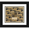 thumbnail image 1 of Koloman Moser 14x12 Black Ornate Wood Framed Double Matted Museum Art Print Titled: Ein Marientag Buntpapier (A Mary's Day Decorated Paper) (1901), 1 of 5
