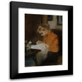 thumbnail image 1 of Koloman Moser 14x18 Black Modern Framed Museum Art Print Titled - Leopoldine Steindl-Moser, Sister of the Artist (1895), 1 of 5