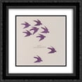 thumbnail image 1 of Koloman Moser 2x Matted 20x20 Black Ornate Framed Art Print 'Picture book for the niece of Ditha Mautner von Markhof', 1 of 2