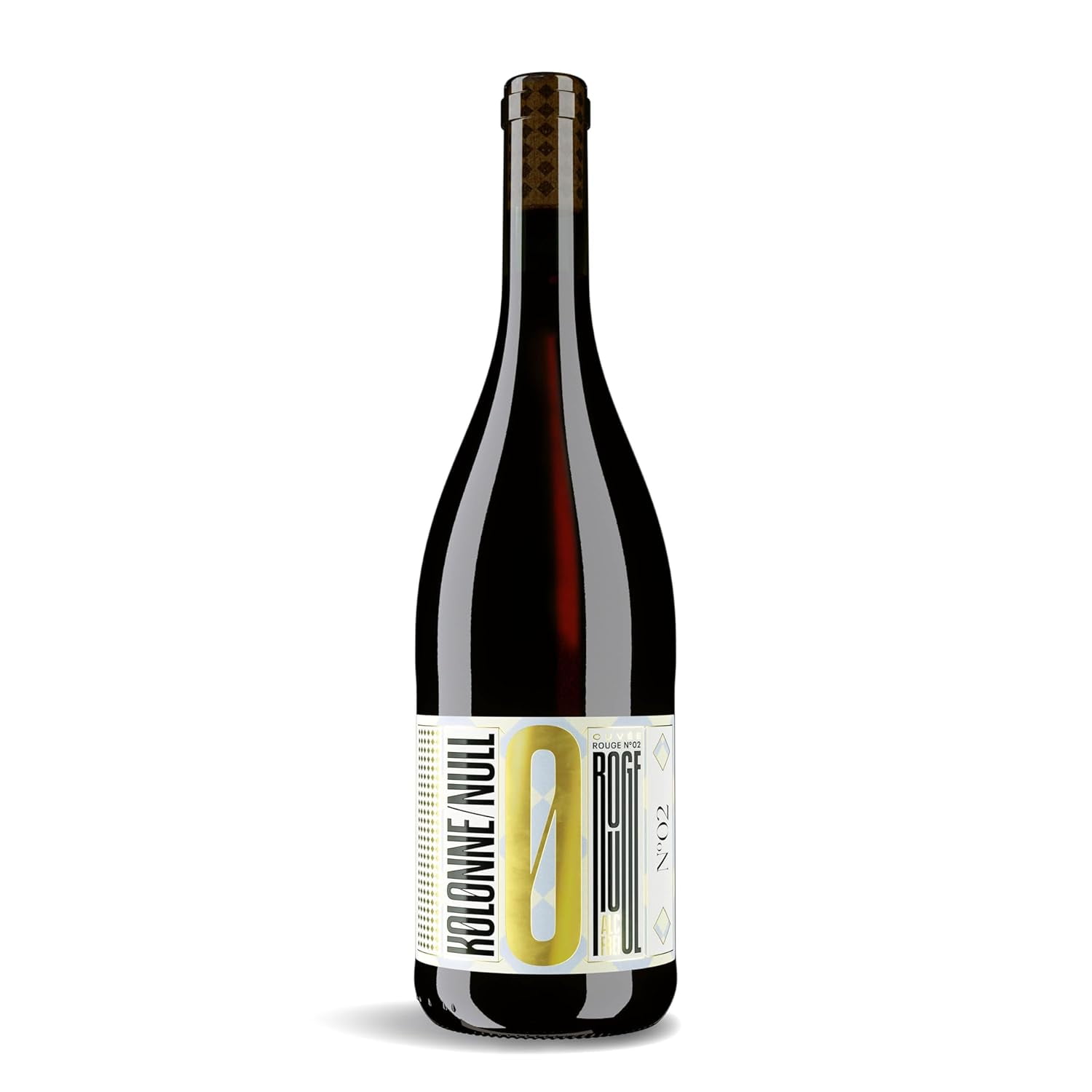 Kolonne Null Cuvee Rouge No. 2, Non-Alcoholic Red Wine | Dark Fruit and Berry, Notes of Barrique and Pepper | Dealcoholized with Grapes from Spain 25.4 fl oz