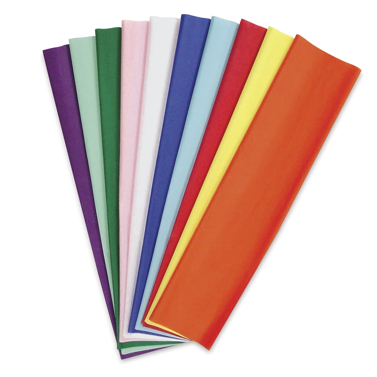 Spectra Deluxe Kolorfast Non-Bleeding Art Tissue Paper, 20 X 30 in, Assorted Color, Pack of 10