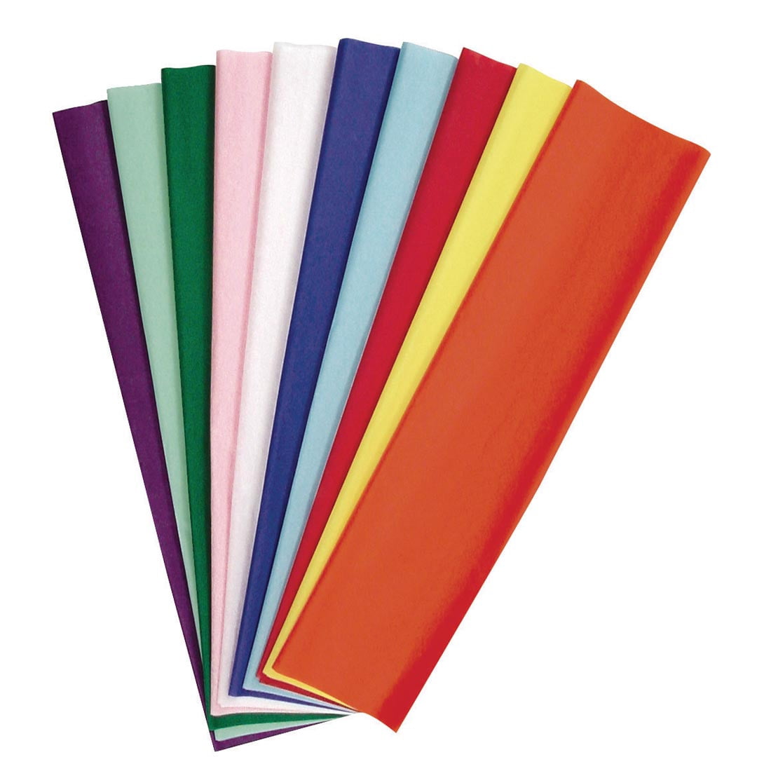 Kolorfast Non-Bleeding Craft Tissue Paper, 20 x 30 Inches, Assorted Colors, Pack of 100