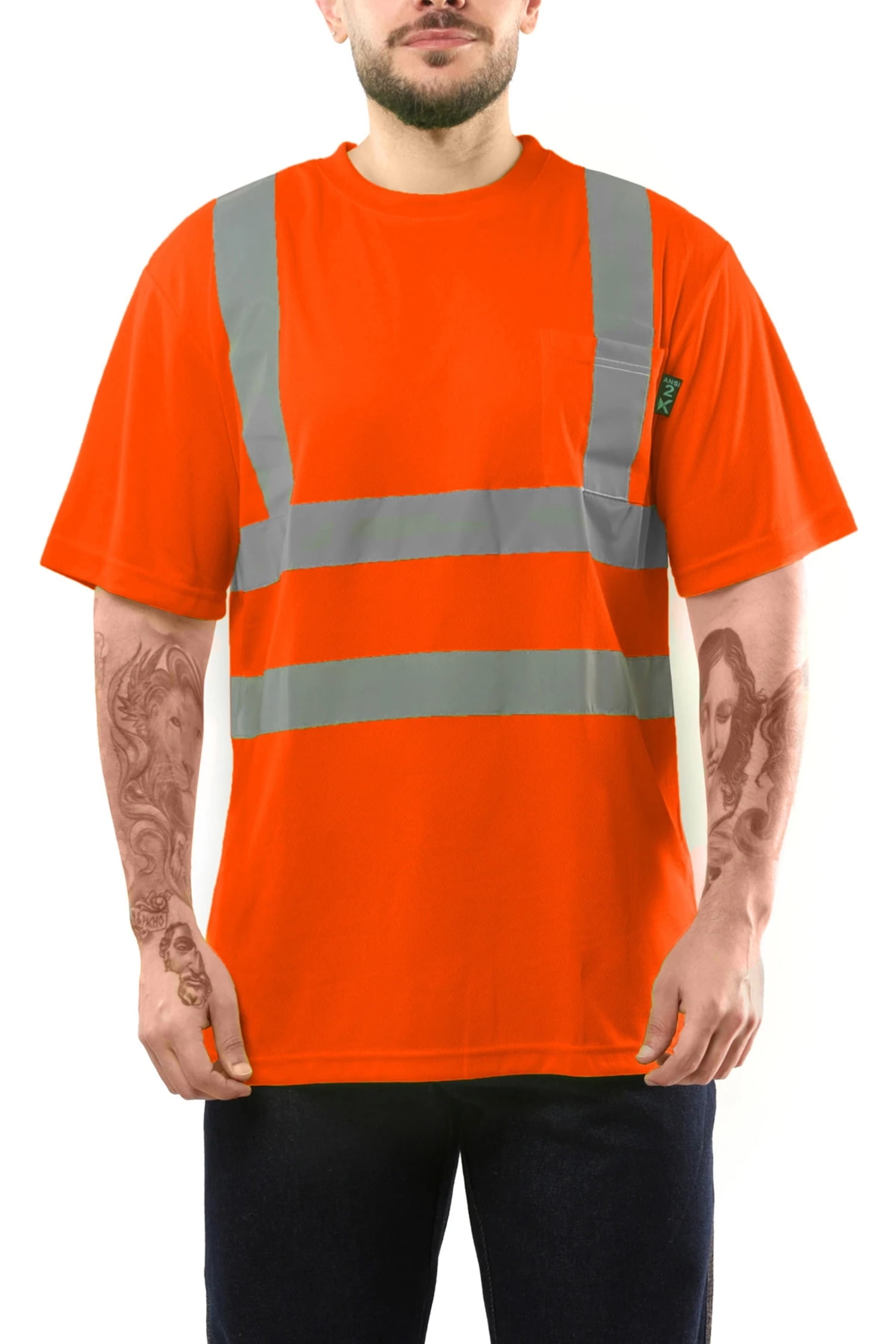 Kolossus AirFlex ANSI Class 2 Compliant High Visibility Short Sleeve