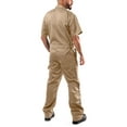 Kolossus ProUtility Cotton Blend Short Sleeve Coverall with ZipFront