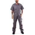 thumbnail image 1 of Kolossus Pro-Utility Cotton Blend Short Sleeve Coverall with Zip-Front Pockets, KC08, 1 of 11