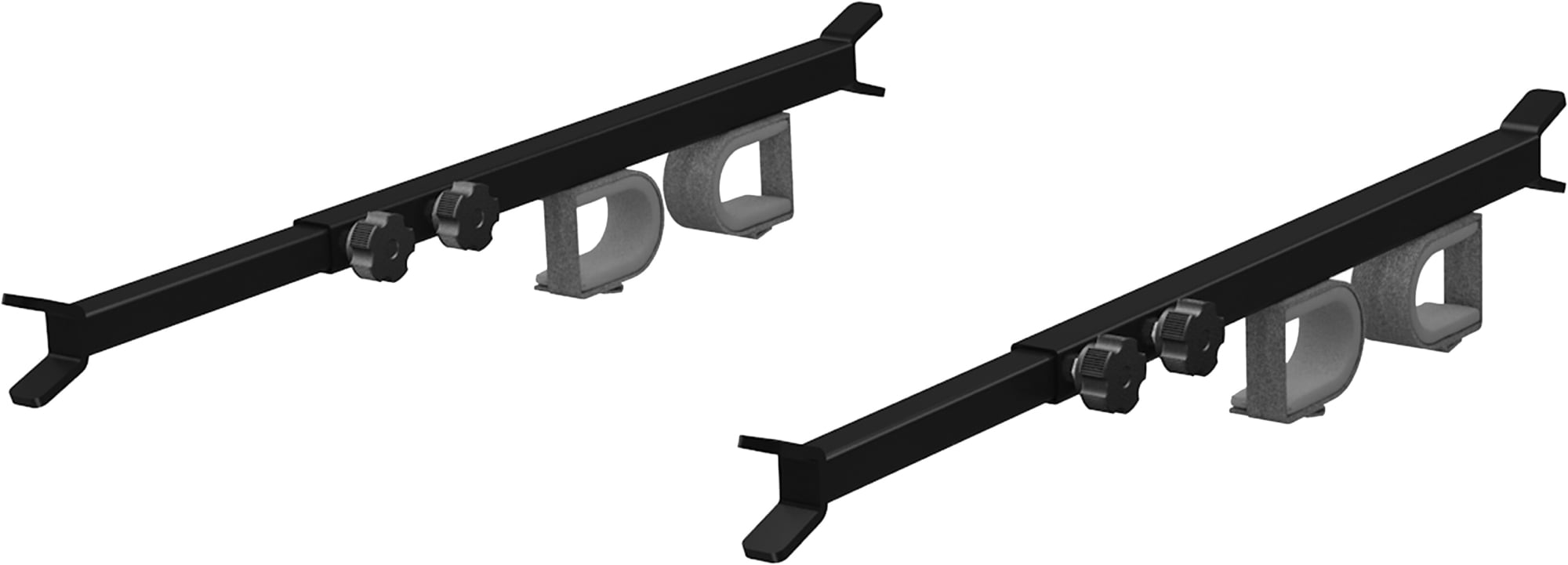 Kolpin 20078 Black UTV Overhead In-Cab Gun Rack for UTV