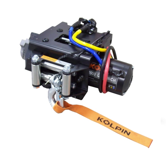 Kolpin 26-3200 Quick-Mount Winch 2500 LB Steel Cable for Polaris Sportsman