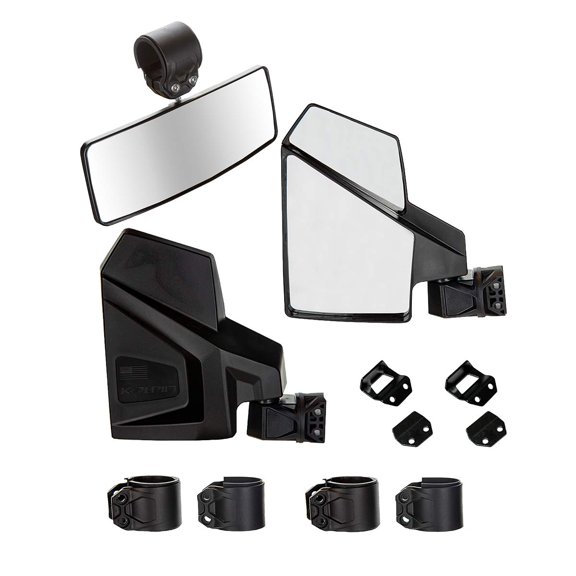 Kolpin UTV Side and Rear Mirror Combo