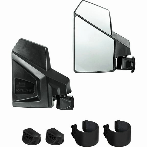 Kolpin Powersports UTV Side Mirror for 1.75 Diameter Tubing 2PK