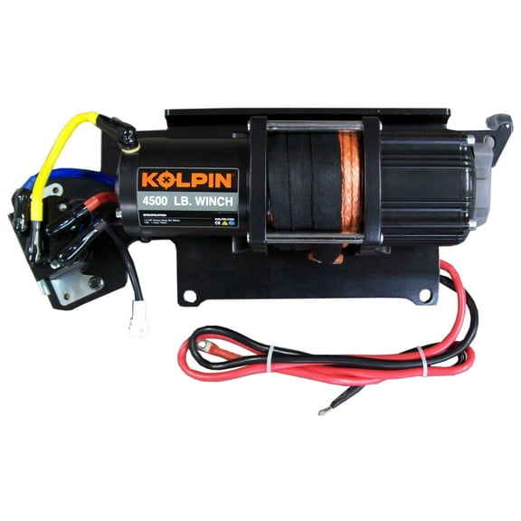 Kolpin Polaris Ranger Quick-Mount Winch w/4500 lb Synthetic Rope (26-3000)