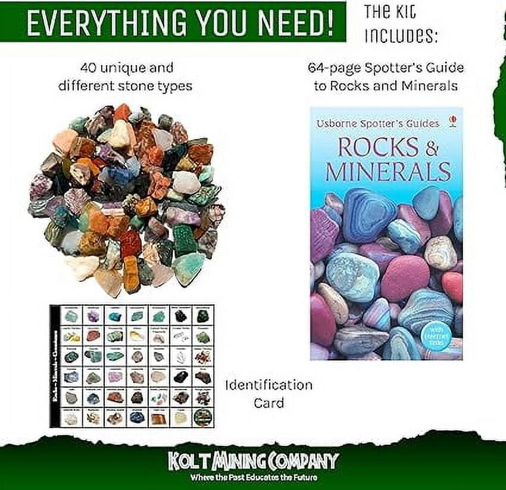 Yool Rocks Free Shipping! Kolt Mining Premium Bulk Rough Rock Kit – 4lbs of Raw ...