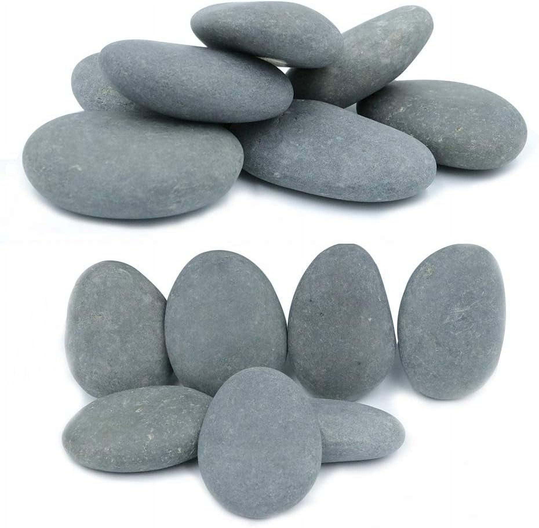Koltose by Mash - Craft Rocks for Painting, 100% Natural XL Multi-Colored  Stones, 3.5” - 4.5” inch, Set of 12