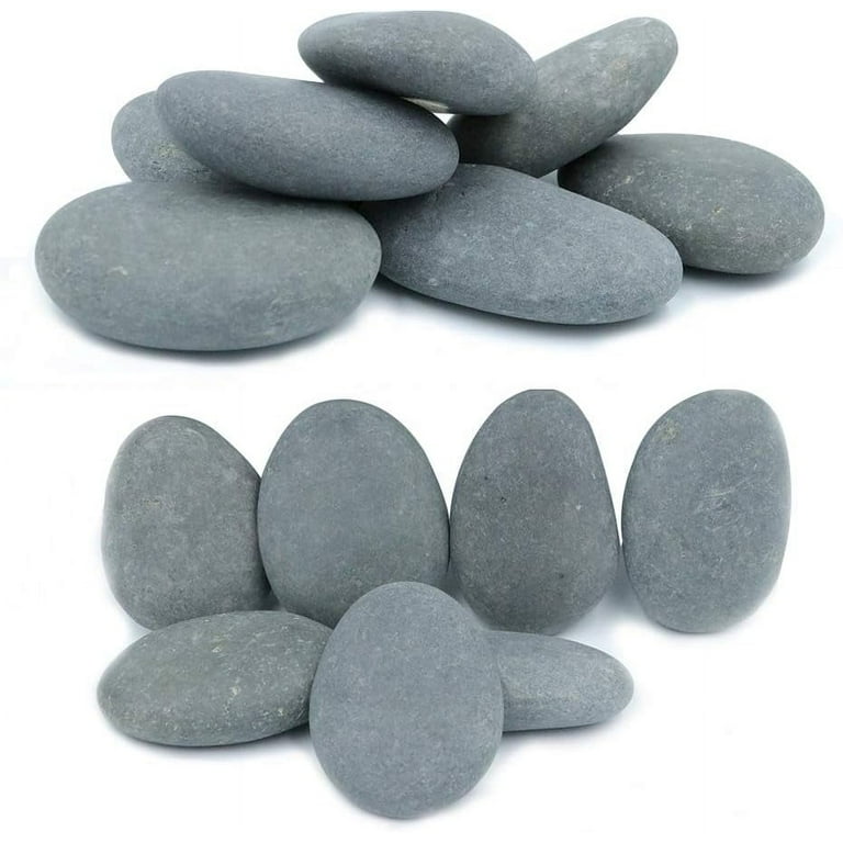 Koltose by Mash - Craft Rocks for Painting, 100% Natural River Stones,  2”-3.5” inch, Set of 14 