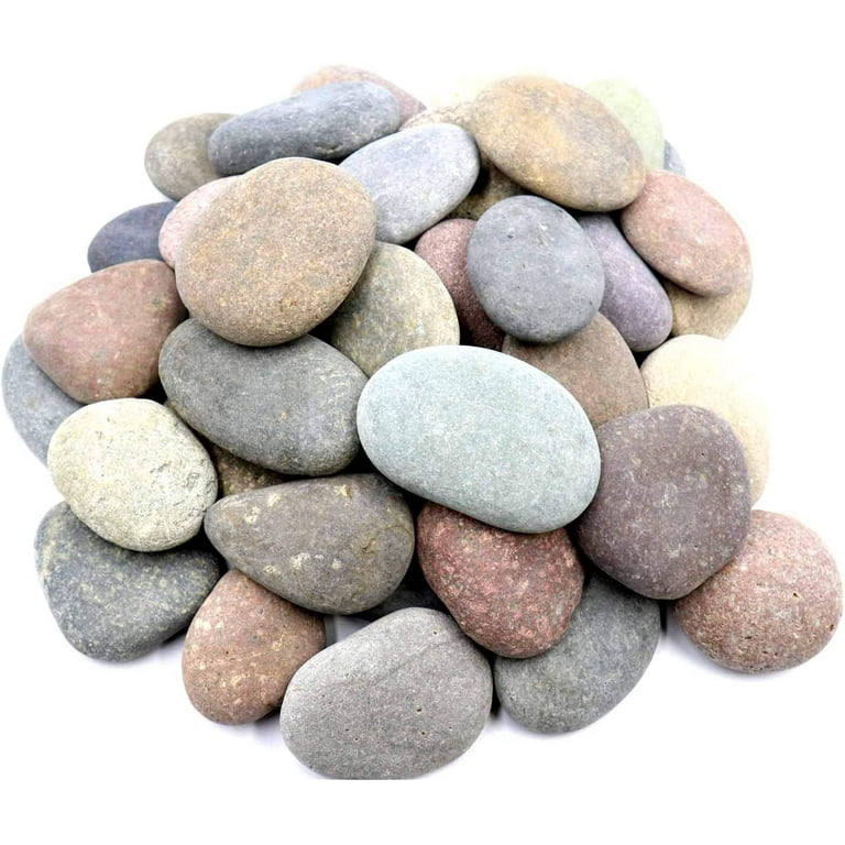 Koltose by Mash - Craft Rocks for Painting, 100% Natural River Stones, 2” -  3.5” inch, Set of 50