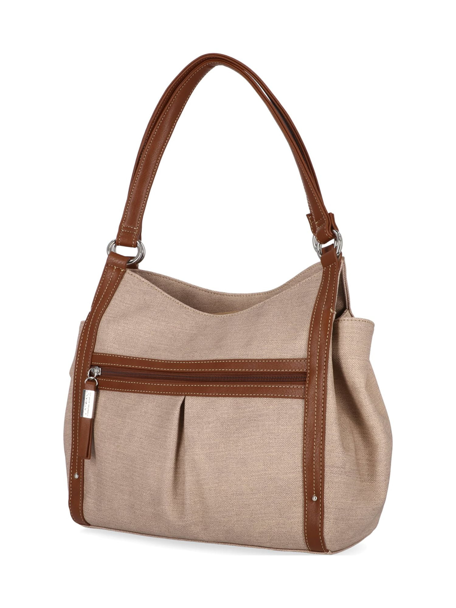 Koltov Laila Large Satchel Bag Tulane Toast