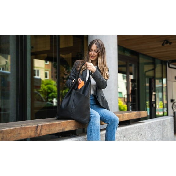 Komal's Passion Leather Women's Tote bag/Ladies Purse/Travel Shopping Bag Hobo Carry Shoulder Bag Multipurpose Handbag