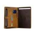 thumbnail image 1 of Luxury Full Grain Leather Padfolio – Business Portfolio Organizer Folder, 1 of 3
