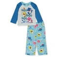 thumbnail image 1 of Komar Kids Boys Baby Shark Doo Doo Doo Blue Fleece Toddler Pajamas (4T), 1 of 3