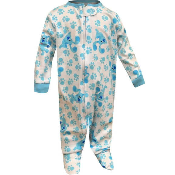 Komar Kids Boys Blue's Clues & You Unisex Cotton Infant One Piece Sleeper (3-6 Months)