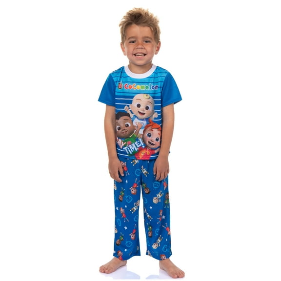 CoComelon Toddler Boys' Play Time Short Sleeve Pajama Shirt Pants 2PC Set