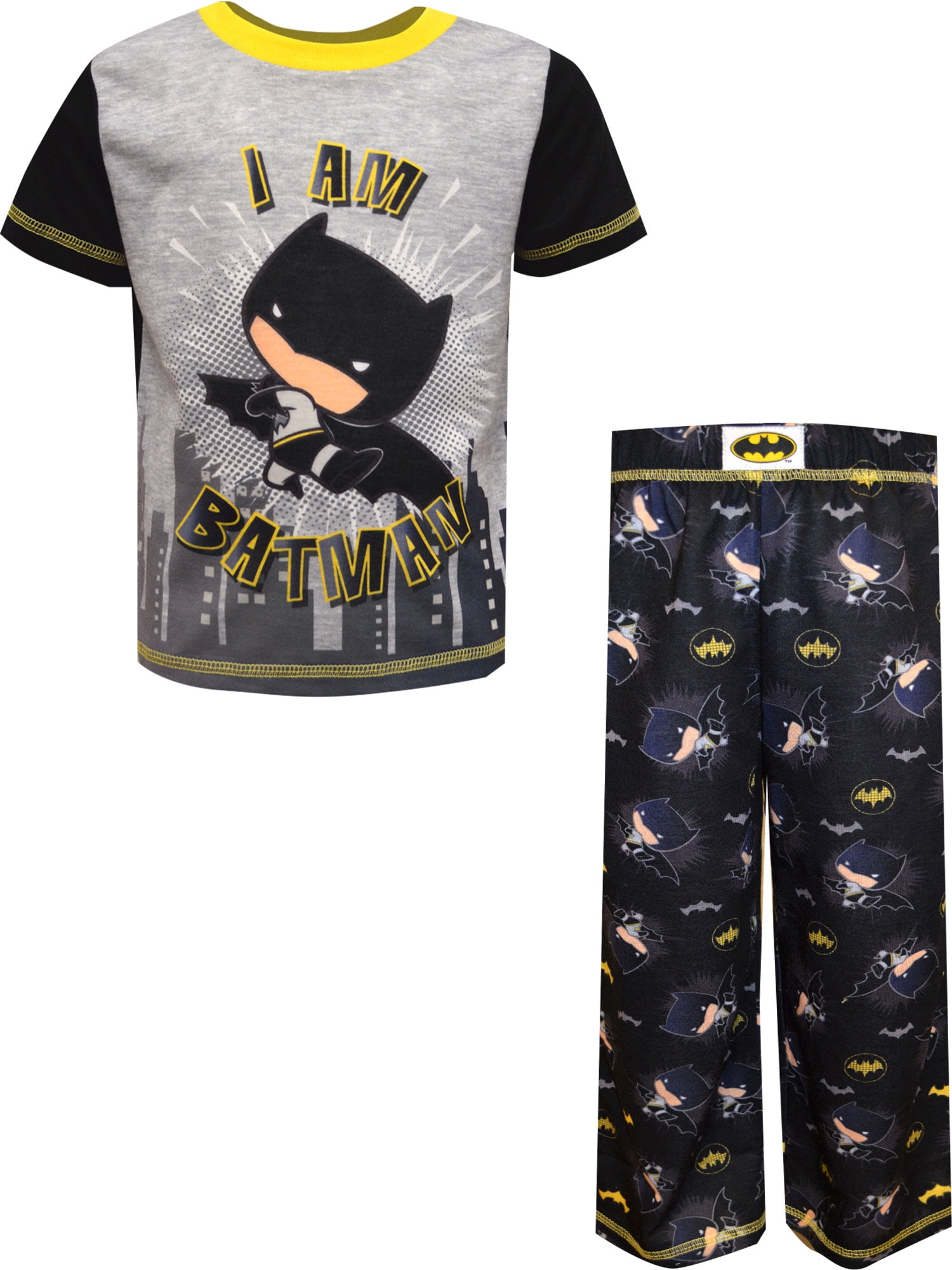 Komar Kids Boys DC Comics Batman I am Batman Toddler Pajamas (2T ...