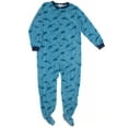 thumbnail image 1 of Komar Kids Boys Fleece Blanket Sleeper Footed Pajamas Sizes 6-16, 1 of 3