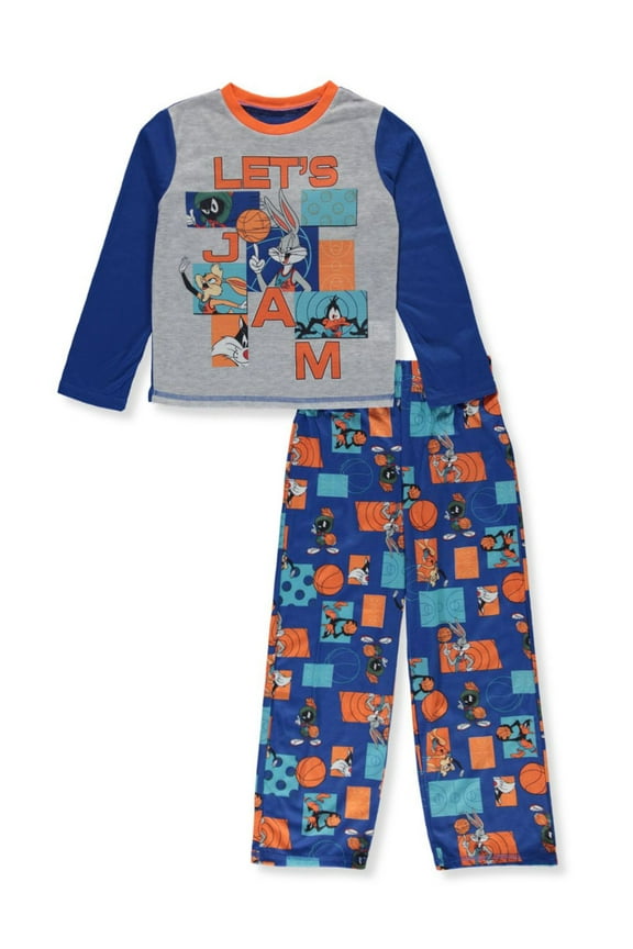 Komar Kids Boys Looney Tunes Space Jam Let's Jam Pajama (8)