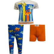Komar Kids Boys Pokemon Pikachu and Friends Launch into Action Pajamas 6
