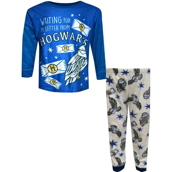 Komar Kids Girls Harry Potter Waiting for My Letter from Hogwarts Fleece Pajama (6)