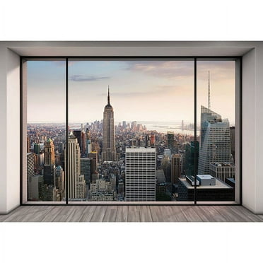 Komar Penthouse Mural, 145-in by 98-in, 98.68 sq. ft.