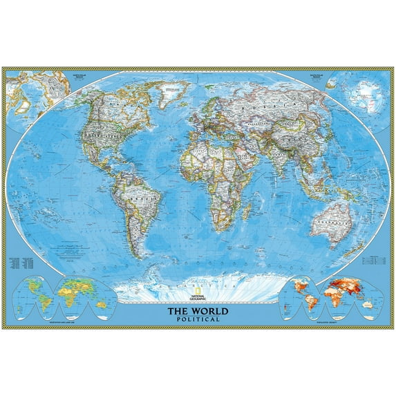 Komar The World Political Wall Mural
