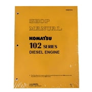 Komatsu 102-E Series Diesel Engine Workshop Repair Service Manual - Part Number # SEBM010019