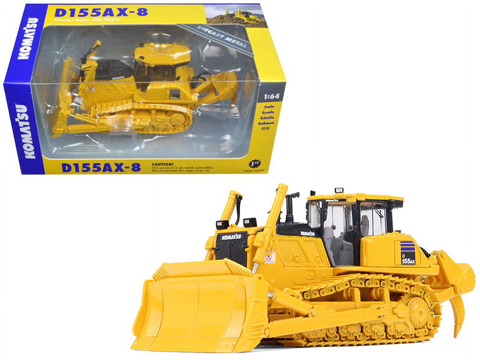 Komatsu D155AX-8 1/64 コマツ重機ミニチュア模型 Komatsu D155AX-8