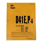Komatsu D41E-6, D41P-6 Series Bulldozer Workshop Repair Service Manual - Part Number # SEBD007007