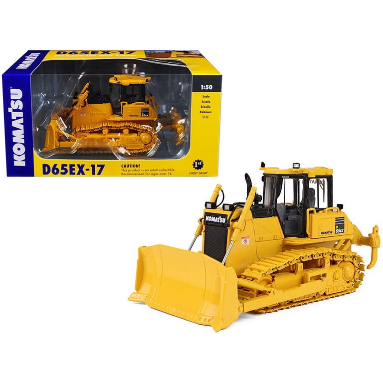 Komatsu D65EX-17 Sigmadozer with Ripper 1/50 Diecast Model by