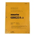 thumbnail image 1 of Komatsu GD825A-2 Series Mobile Grader Motor Grader Workshop Repair  Service Manual - Part Number # SEBD002304, 1 of 1