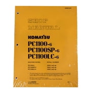 Komatsu PC1100-6, PC1100LC-6, PC1100SP-6 Excavator Workshop Repair Service Manual - Part Number # SEBD014207
