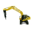 thumbnail image 1 of Komatsu PC210LC-11 Tracked Excavator with Hammer Drill 1/50 Scale Diecast Model by Universal Hobbies, 1 of 3
