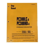 Komatsu PC300HD-6, PC300LC-6 Excavator Workshop Repair Service Manual - Part Number # CEBD3006C2