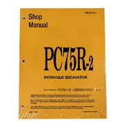 Komatsu PC75R-2 Excavator Workshop Repair Service Manual - Part Number # WEBD002600