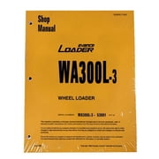 Komatsu WA300L-3 Wheel Loader Workshop Repair Service Manual - Part Number # SEBD017300
