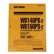 Komatsu WB140PS-2, WB150PS-2 Backhoe Workshop Repair Service Manual - Part Number # WEBD004700
