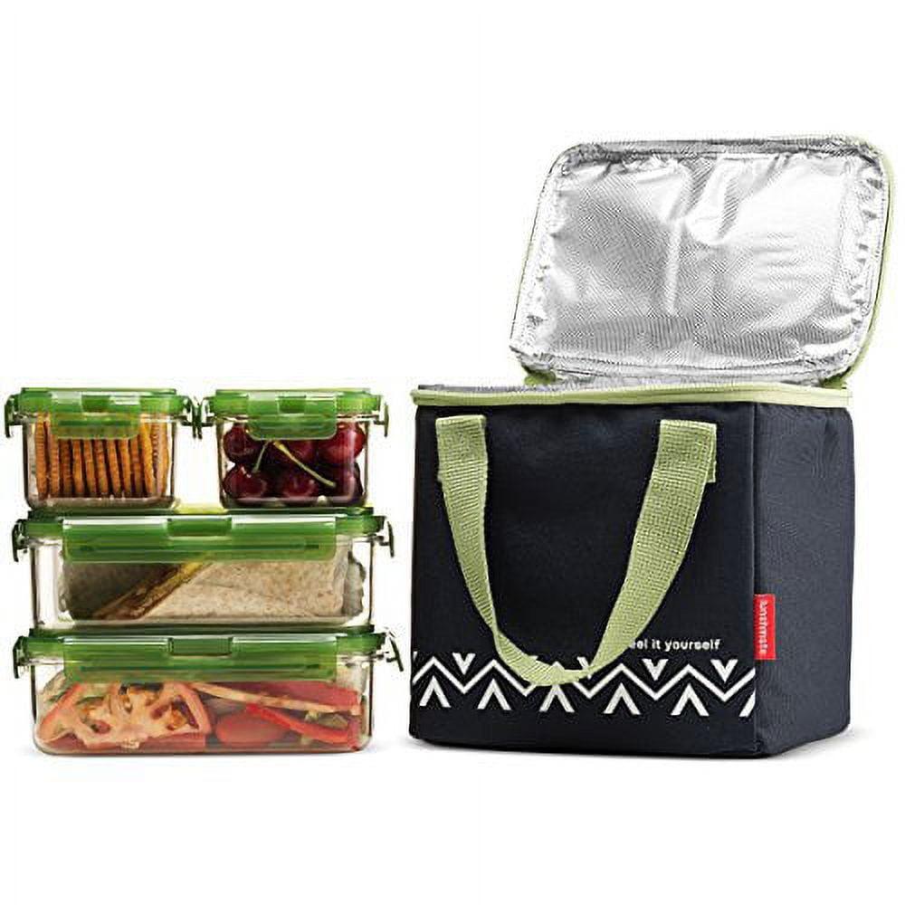 Kawa Simaya - Plastic Lunch Box / Soup Container / Insulated Lunch Bag /  Set