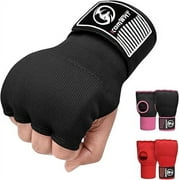 Kombat USA Gel Padded Inner Gloves for Men and Women Quick 75cm Long Elasticated Hand Wraps for Punching, Boxing, MMA, Muay Thai, Kickboxing and Martial Arts Training.
