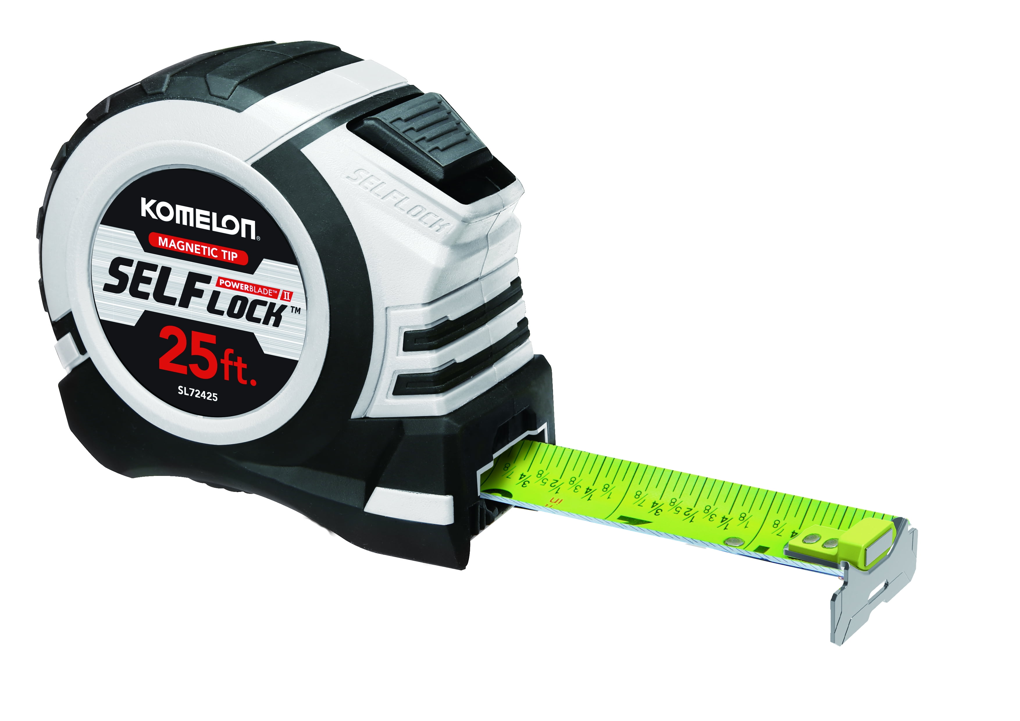 Komelon 25ft SelfLock Tape Measure with Locking Blade