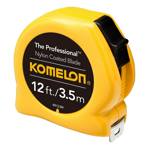Komelon Professional Series Power Tapes 12ft Blade 416-4912