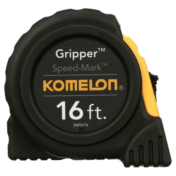 Komelon 16ft. Speedmark Gripper Tape Measure SM5416